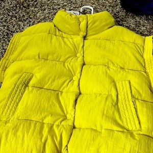 Yellow Zara Vest